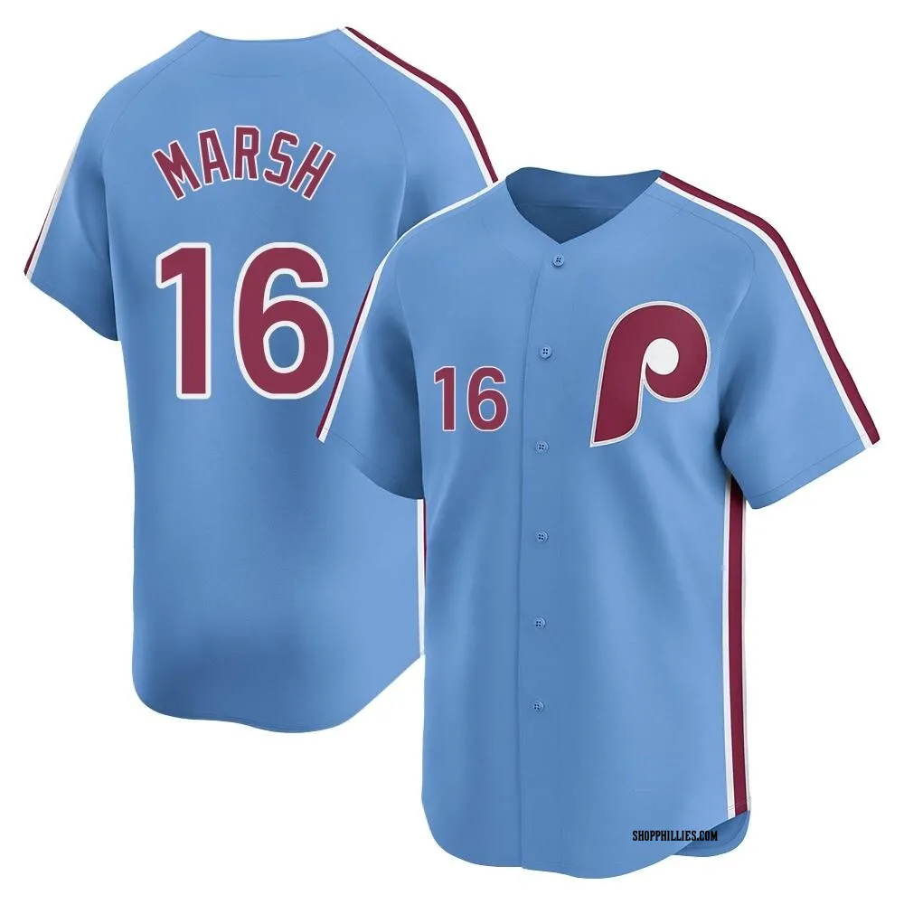 Brandon Marsh Jersey, Phillies Brandon Marsh Home & Alternate Jerseys